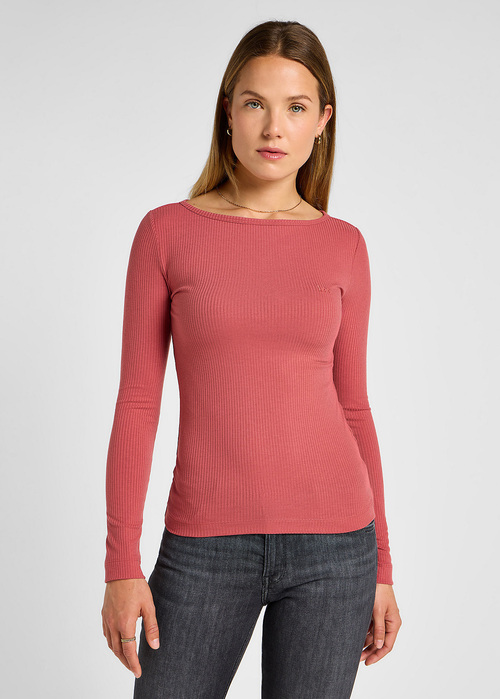 Lee® Long Sleeve Boat Neck...