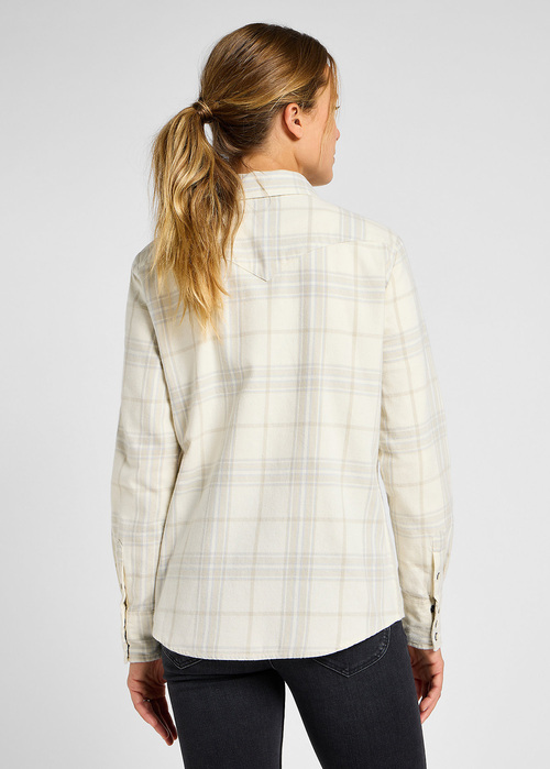 Lee® Regular Western Shirt - Salina Stone Check