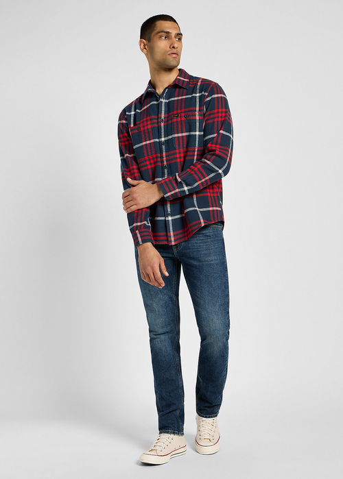 Lee® Worker Shirt 2.0 - Rivet Navy Check