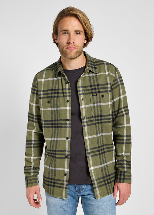 Lee Worker Shirt 20 Mercantile Green Check - 112355649