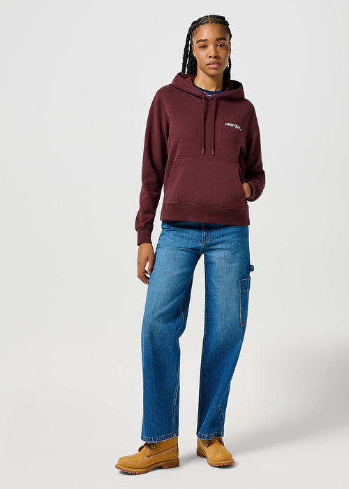 Wrangler® Regullar Hoodie - Dahlia