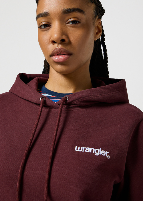 Wrangler® Regullar Hoodie - Dahlia