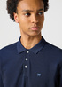 Wrangler Long Sleeve Refined Polo Navy - 112357287