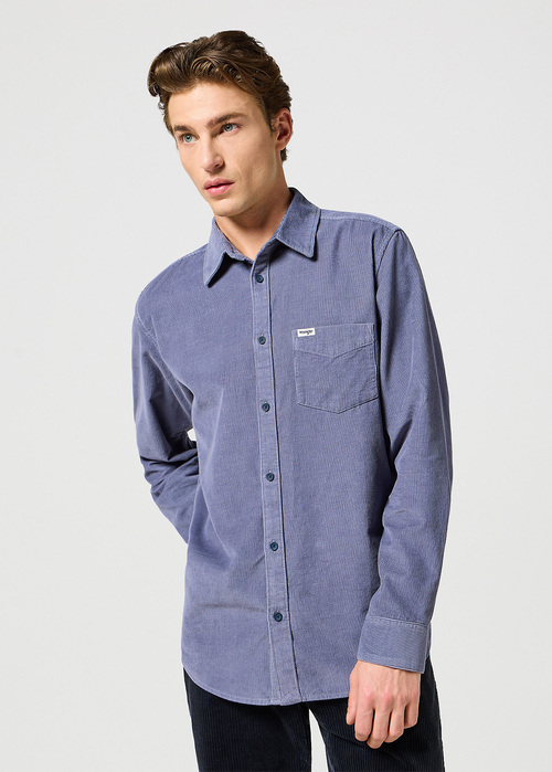 Wrangler® One Pocket Shirt - Grisaille