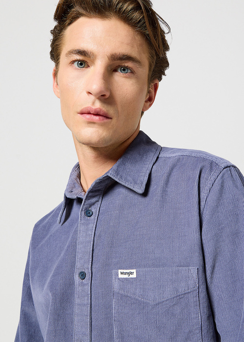 Wrangler® One Pocket Shirt - Grisaille