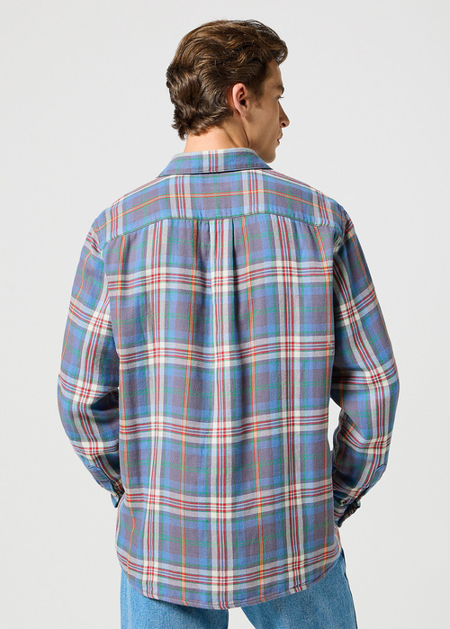 Wrangler® Two Pocket Shirt - Rainbow Check