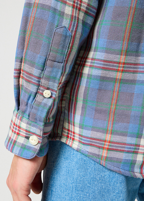 Wrangler® Two Pocket Shirt - Rainbow Check