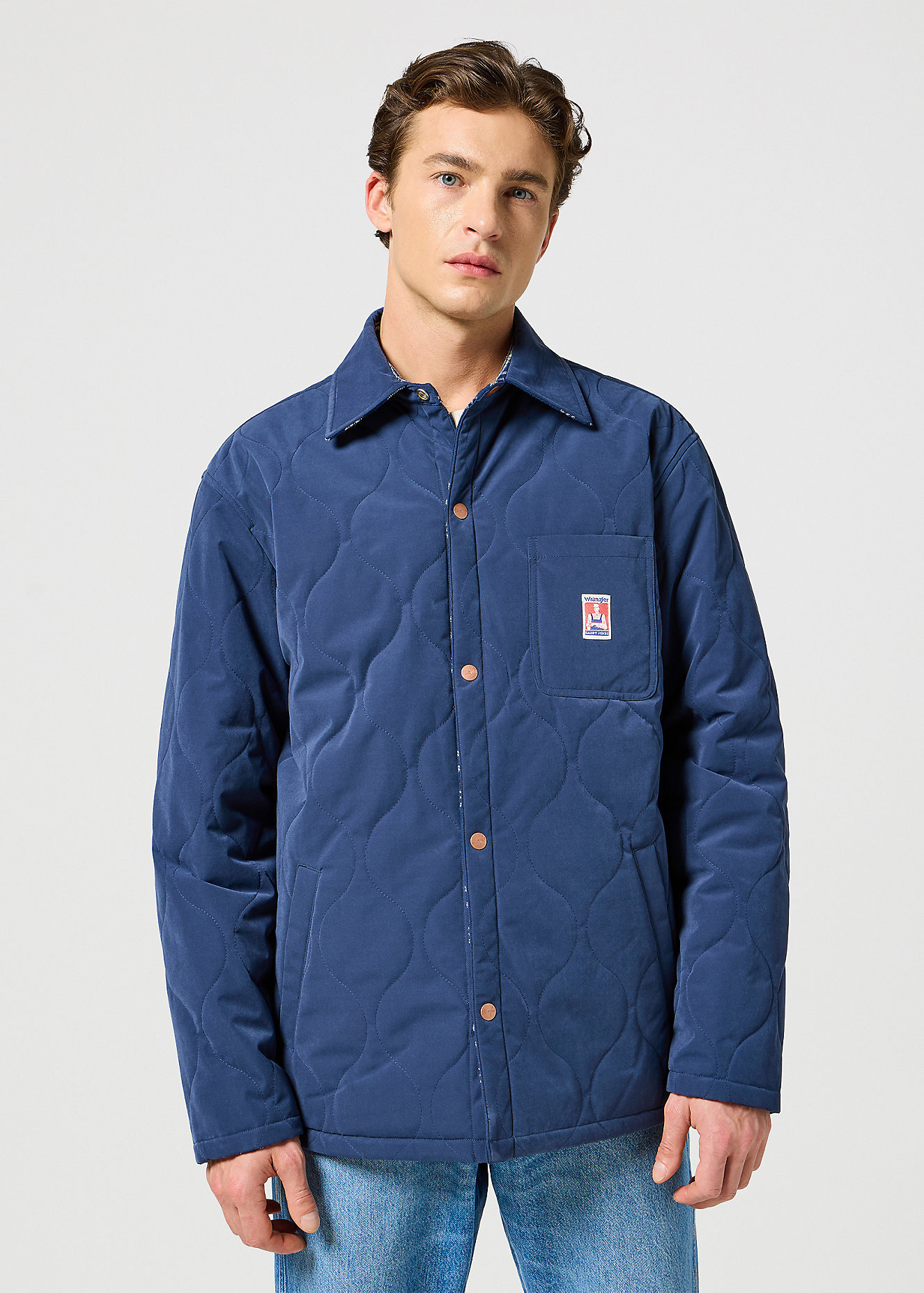 Wrangler® Casey Reversible Shaket - Navy