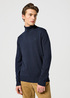 Wrangler Turtleneck Dark Navy - 112357296