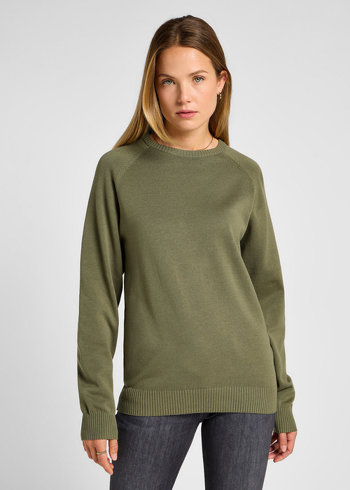 Lee® Clean Raglan Sweater - Mercantile Green