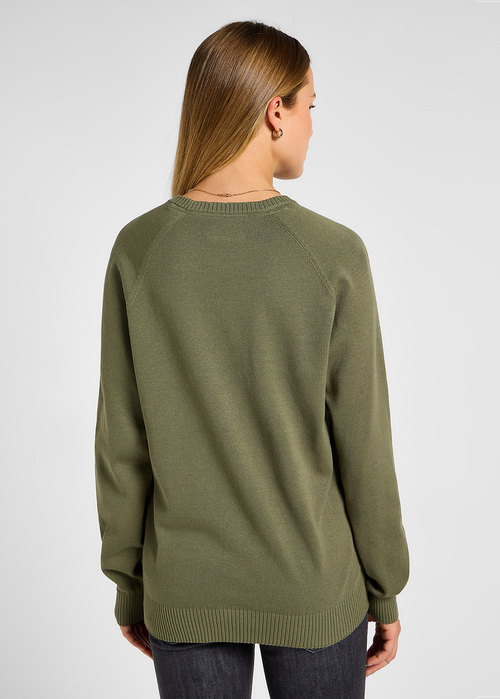 Lee® Clean Raglan Sweater - Mercantile Green