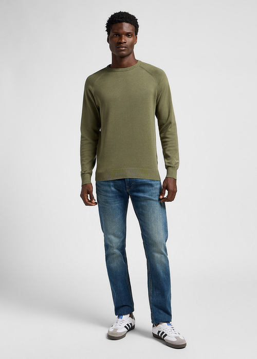 Lee® Clean Raglan Sweater - Mercantile Green