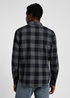 Lee Clean Western Shirt Static Gray Check - 112355745