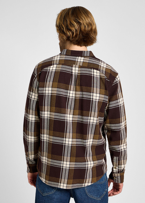 Lee® Riveted Shirt - Beet Check