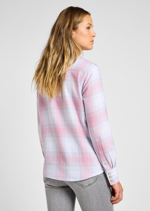 Lee® Regular Western Shirt - Pretty Plum Check