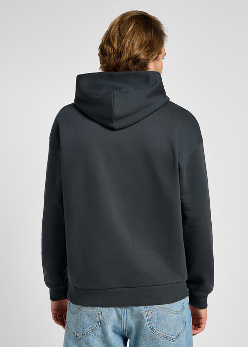 Lee® Core Relaxed Hoodie - Washed Black