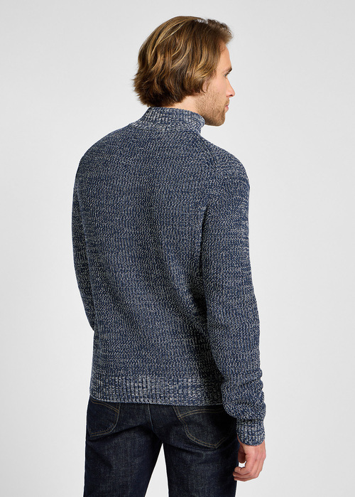 Lee® Half Zip Knit - Mood Indigo