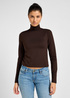 Lee® Long Sleeve Turtleneck - Espresso