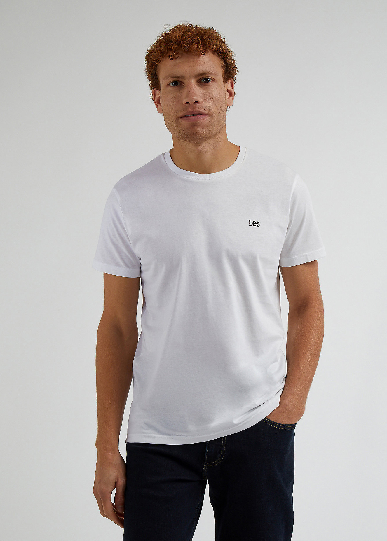 Lee® Twin Pack Crew Tee - Black/White