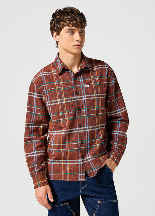 Lee® Non Frayed Plaid Shirt...