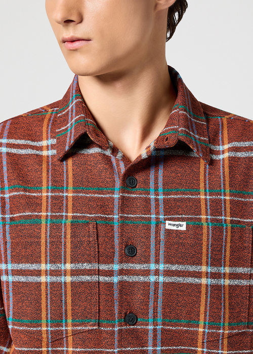 Lee® Non Frayed Plaid Shirt - Picante Check