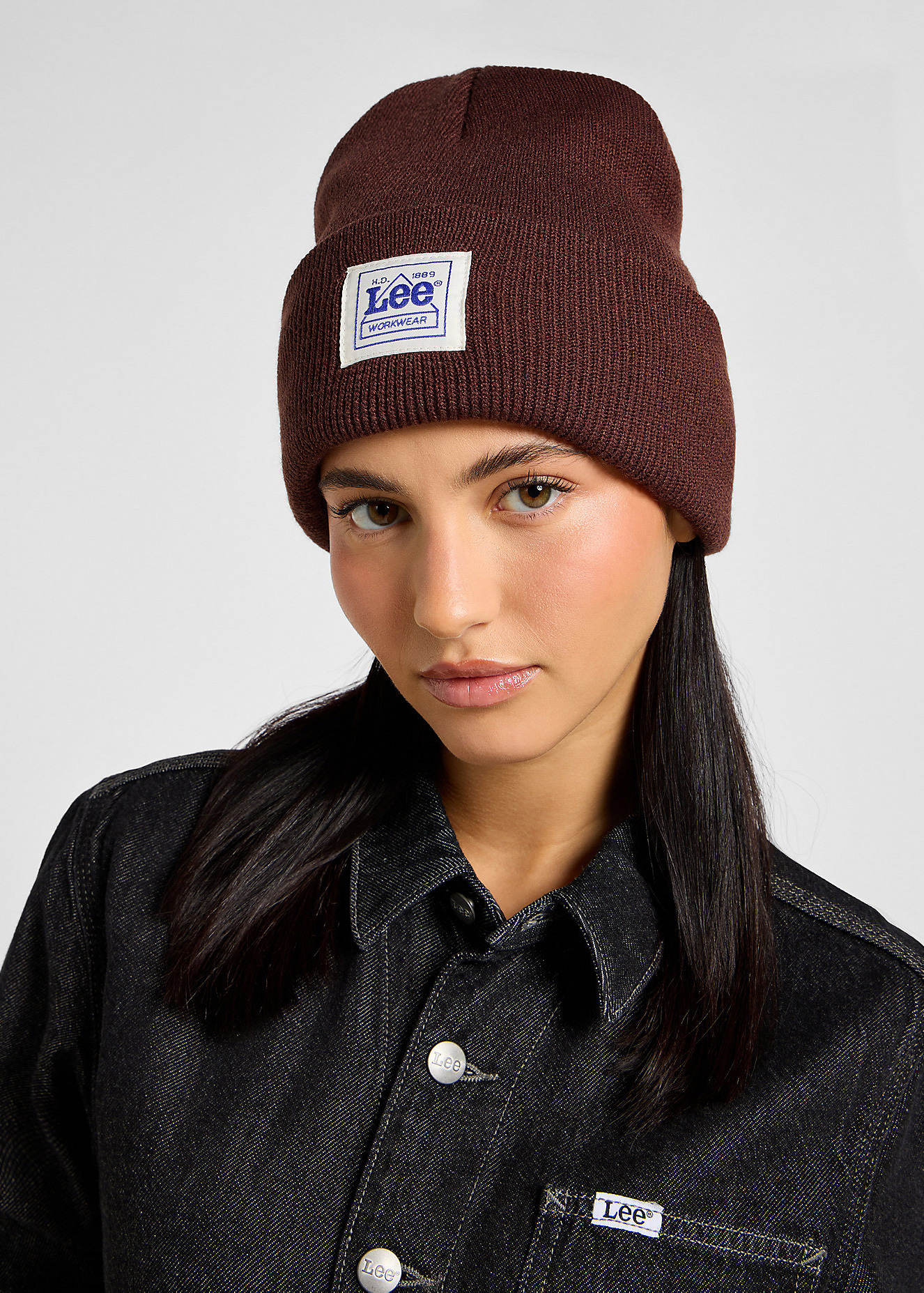 Lee® Workwear Beanie - Velvet Beet