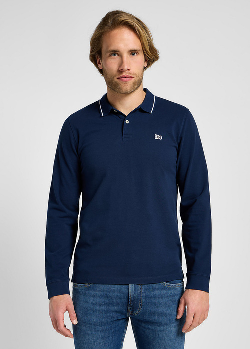 Lee® Long Sleeve Pique Polo...