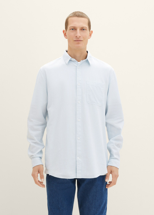 Tom Tailor® Striped Shirt - Light Blue Small Stripe