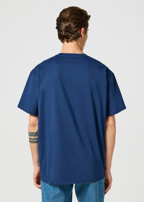 Wrangler Graphic Tee Navy - 112357353