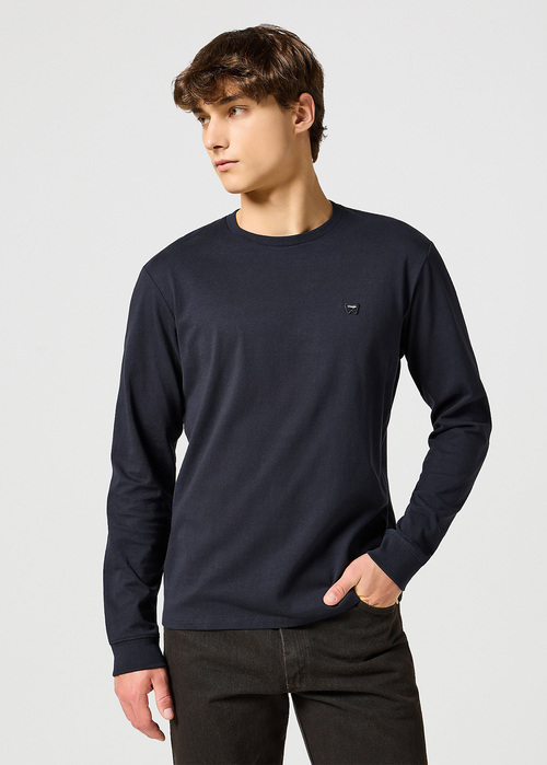 Wrangler® Long Sleeve Sign Off Tee - Black