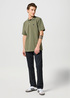 Wrangler Short Sleeve Polo Tee Dusty Olive - 112355055