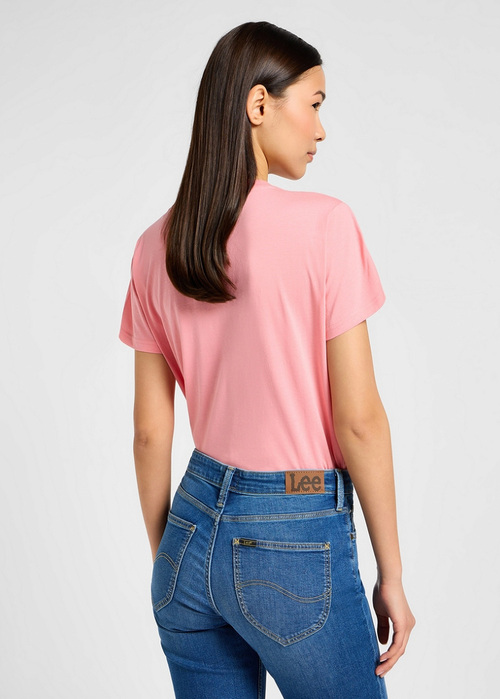 Lee® Short Sleeve Pocket Tee - Classic Pink