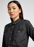 Wrangler® Regular Western Shirt  - Black Darks