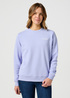 Wrangler Regular Sweat Sweet Lavender - 112355290