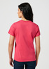 Wrangler® Regular Tee - Raspberry Wine