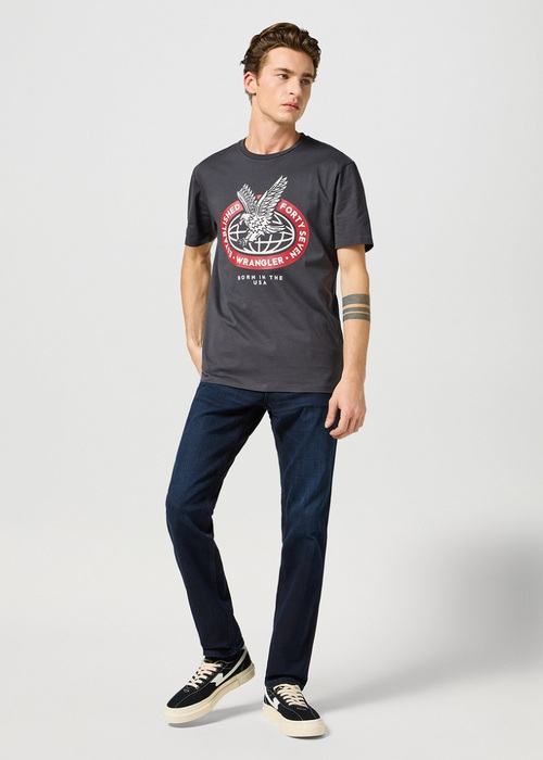 Wrangler® Americana Tee - Faded Black