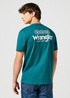 Wrangler Graphic Tee Deep Teal - 112355050