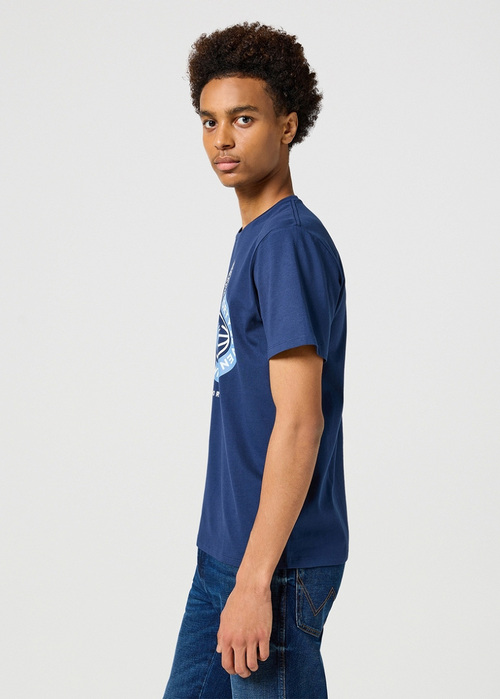 Wrangler Americana Tee Navy - 112355047