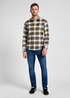 Lee® Leesure Shirt - Ecru Check