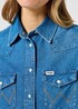 Wrangler Heritage Shirt Mid Stone - 112358961