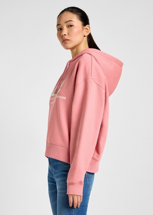 Lee Logo Hoodie Pink - 112355104