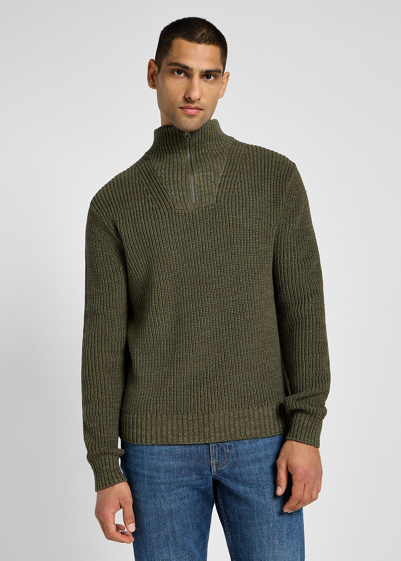 Lee® Half Zip Knit - Mercantile Green