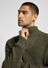 Lee Half Zip Knit Mercantile Green - 112355675