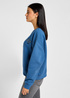 Lee Logo Crew Sweatshirt Midcentury Blue - 112355426