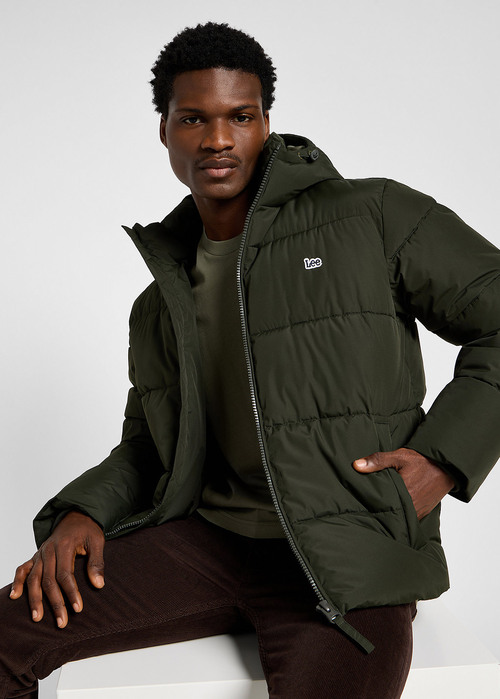 Lee® Puffer Jacket - Olive Night