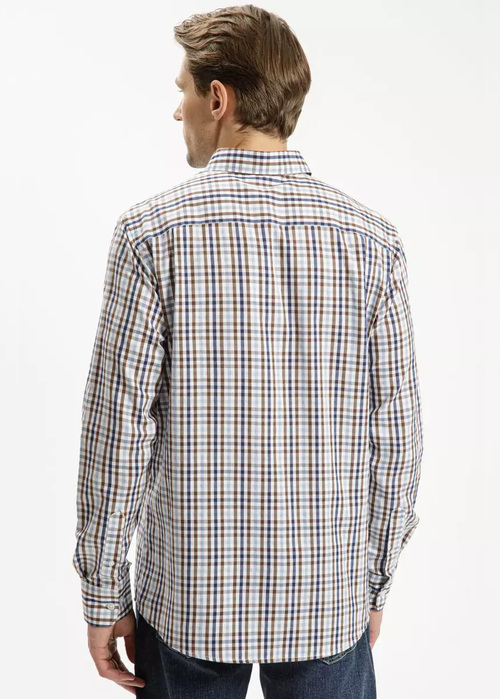 Cross Jeans® Shirt - Brown Check (025)