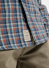 Cross Jeans® Shirt - Blue / Red Check (468)