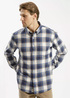 Cross Jeans® Shirt - Blue Jeans Check (500)