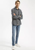 Cross Jeans® Shirt - Navy Check (001)