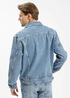 Cross Jeans Denim Jacket Mid Blue 020 - A-320-020